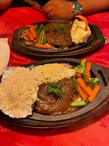 Chef Luqman Special Sizzling Fire Steak at Fire n Steakhouse Bahria Town Phase 7