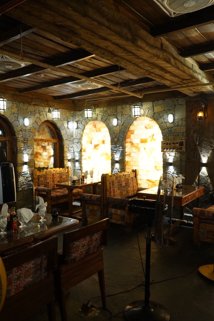 VIP private dining room at Fire n Steakhouse Bahria Town Phase 7 Rawalpindi